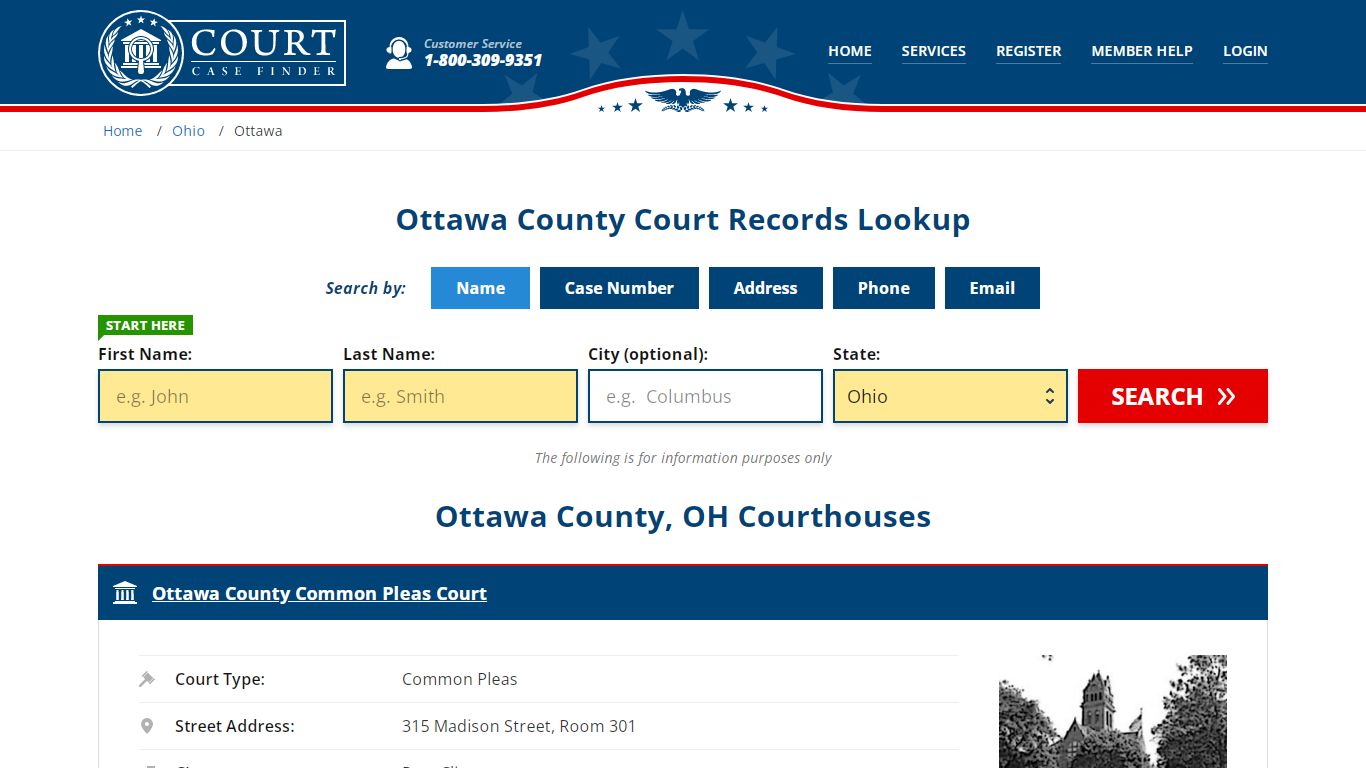 Ottawa County Court Records | OH Case Lookup